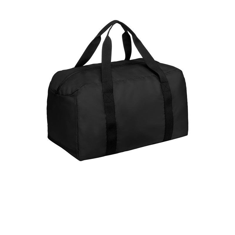 CAPELLA Port Authority® Mini Ripstop Travel Duffel - Black