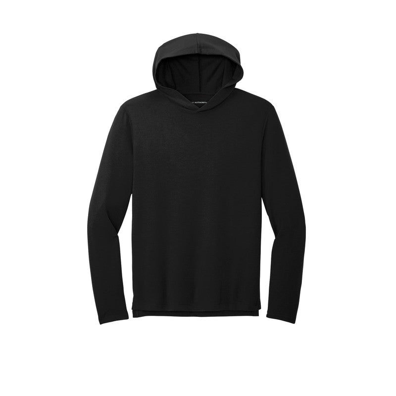 CAPELLA Port Authority® Microterry Pullover Hoodie - Deep Black