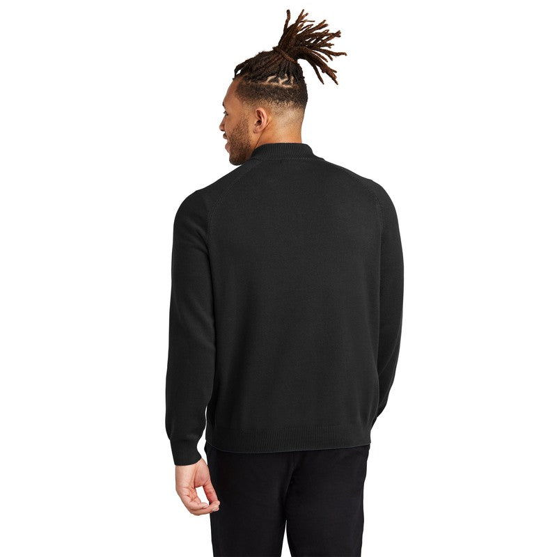 CAPELLA Mercer+Mettle™ 1/4-Zip Sweater - Deep Black