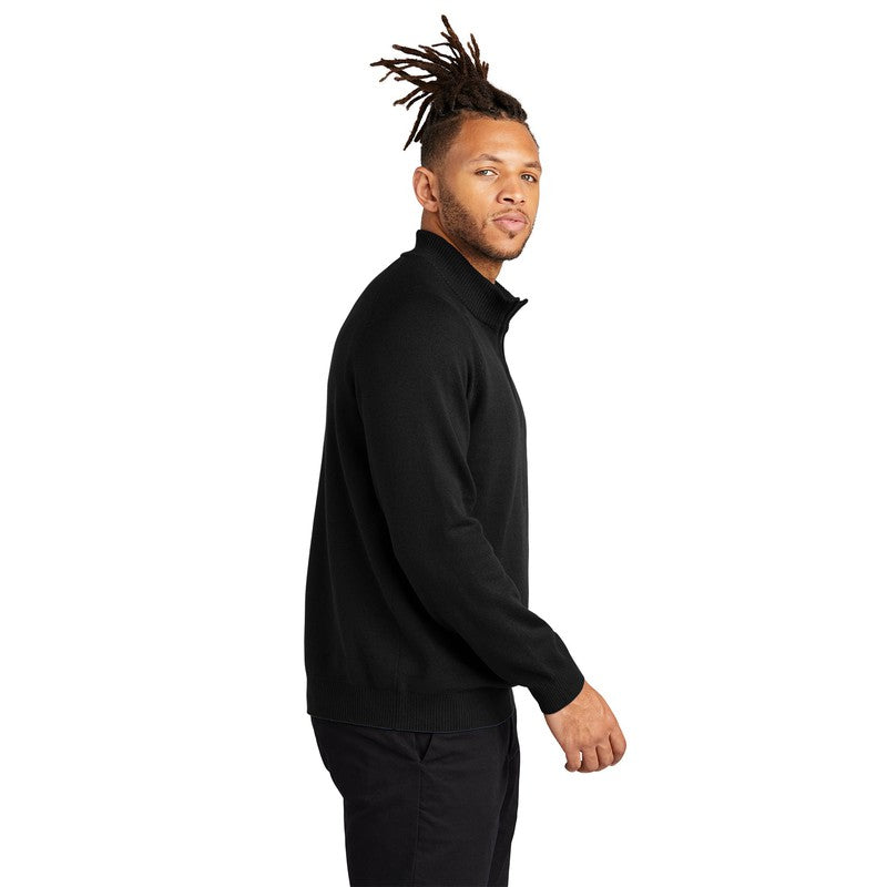 CAPELLA Mercer+Mettle™ 1/4-Zip Sweater - Deep Black