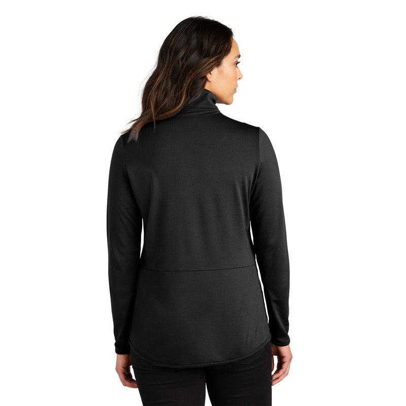 CAPELLA Port Authority® Ladies Accord Stretch Fleece Full-Zip - Black