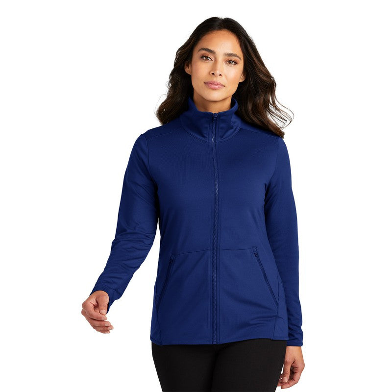 CAPELLA Port Authority® Ladies Accord Stretch Fleece Full-Zip - Royal
