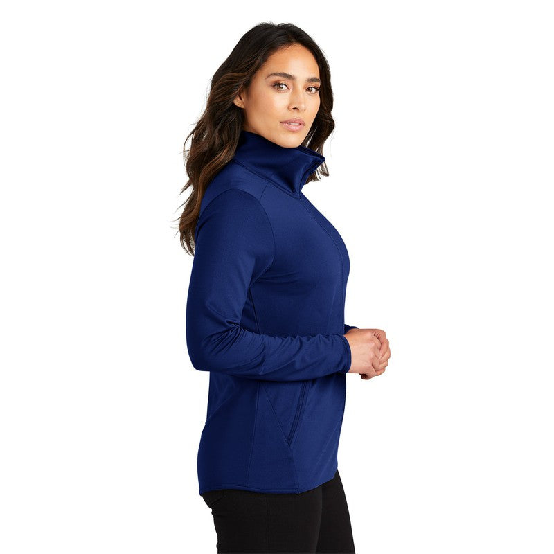 CAPELLA Port Authority® Ladies Accord Stretch Fleece Full-Zip - Royal