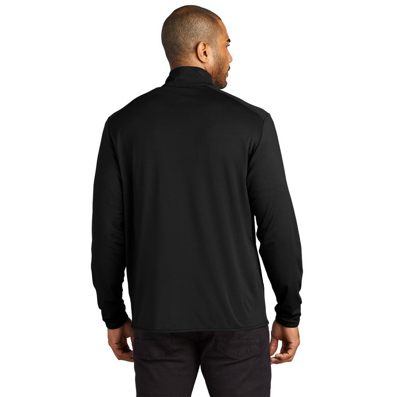 CAPELLA Port Authority® Accord Stretch Fleece Full-Zip - Black