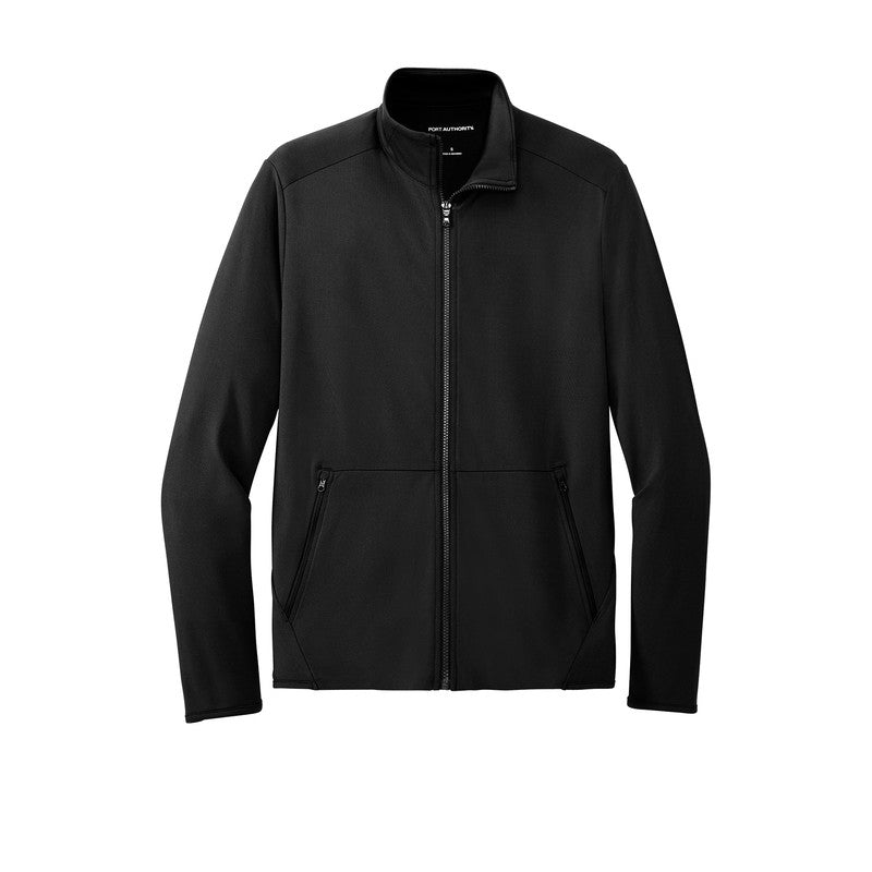 CAPELLA Port Authority® Accord Stretch Fleece Full-Zip - Black
