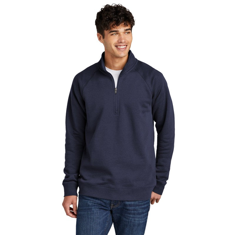 CAPELLA Sport-Tek® Drive Fleece 1/4-Zip Pullover - Navy