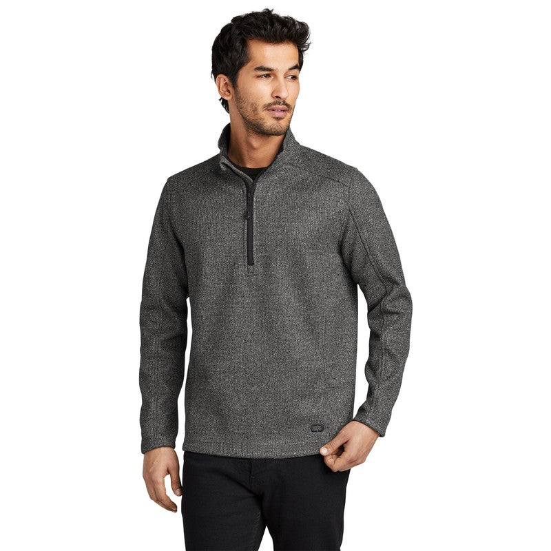 CAPELLA OGIO ® Grit Fleece 1/2-Zip - Diesel Grey Heather