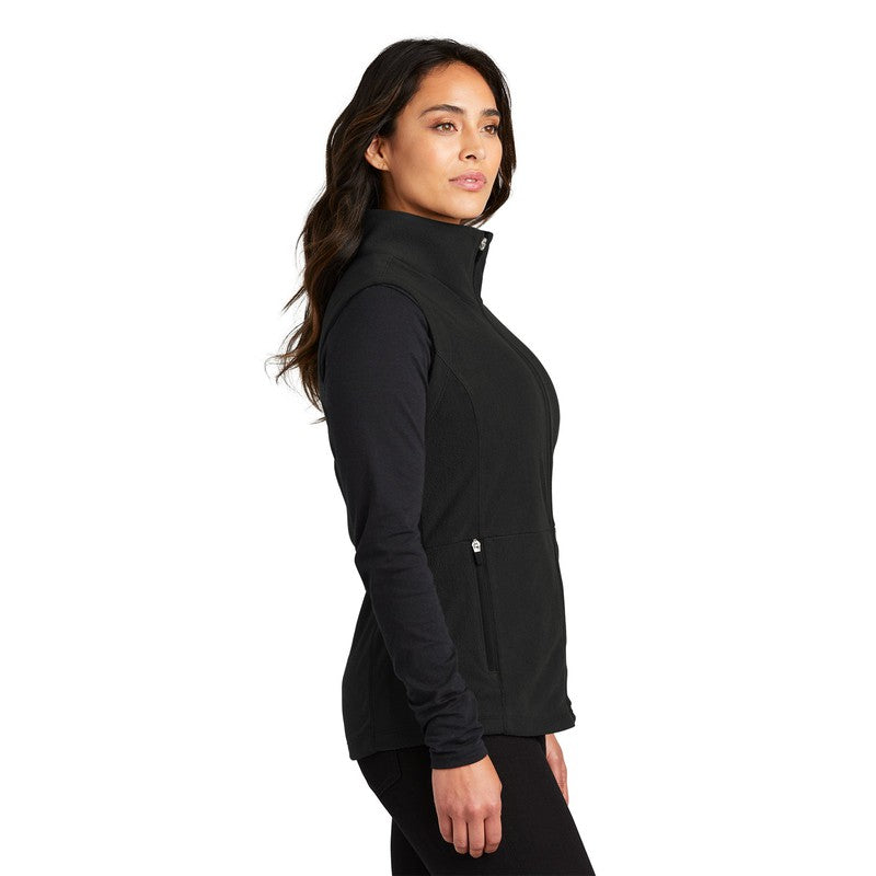 CAPELLA Port Authority® Ladies Accord Microfleece Vest - Black