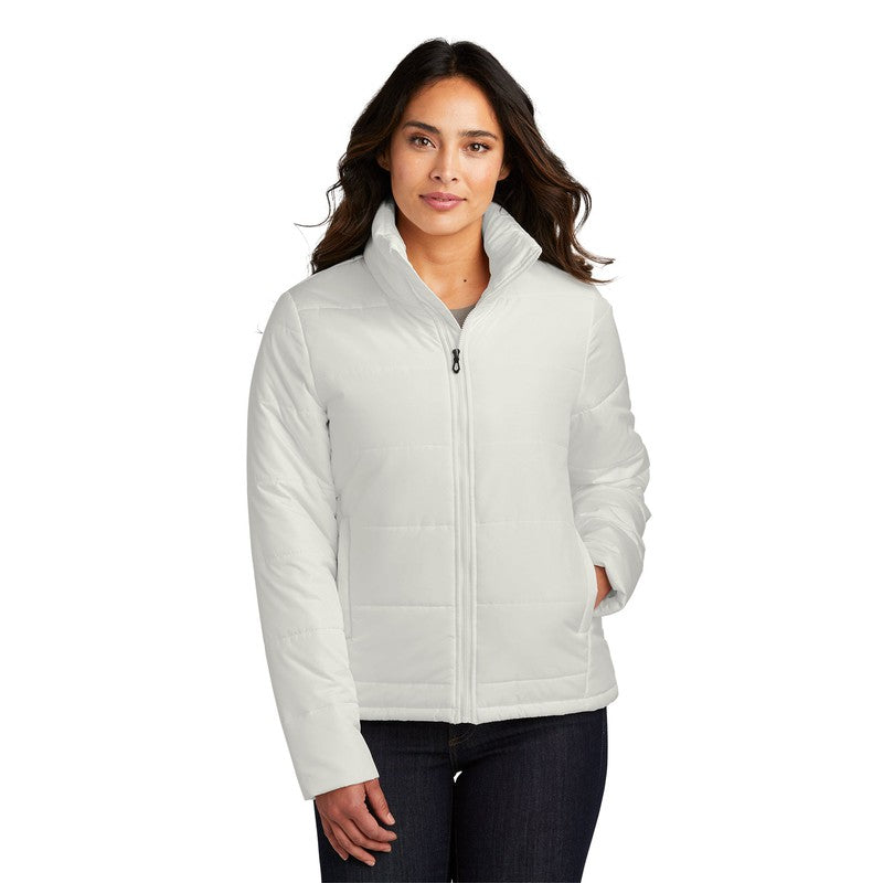 CAPELLA Port Authority® Ladies Puffer Jacket - Marshmallow