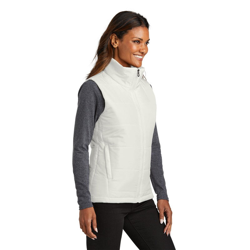 CAPELLA Port Authority® Ladies Puffer Vest - Marshmallow