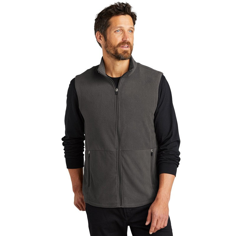 CAPELLA Port Authority® Accord Microfleece Vest - Pewter