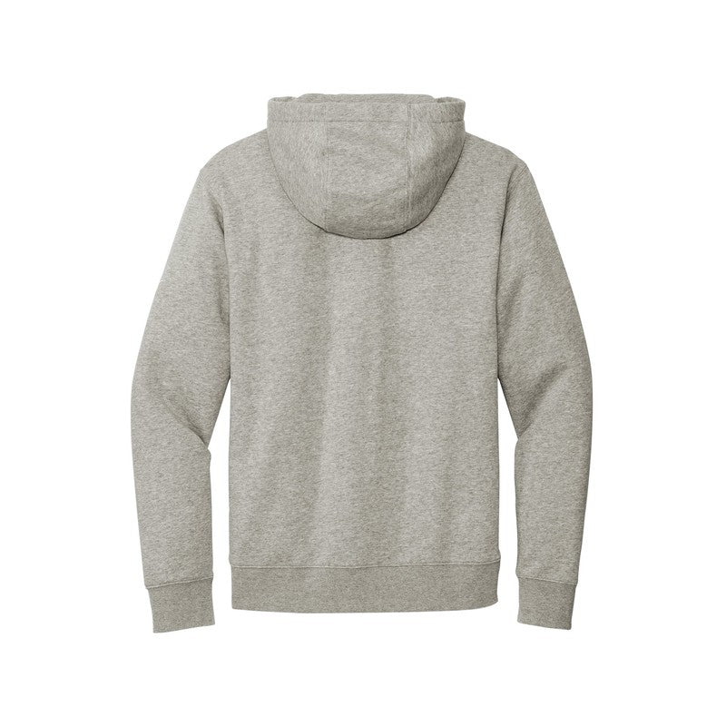 CAPELLA UNISEX Nike Club Fleece Sleeve Swoosh Pullover Hoodie - Dark Grey Heather