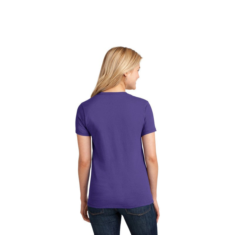 CAPELLA Port & Company® Ladies Core Cotton Tee - Purple