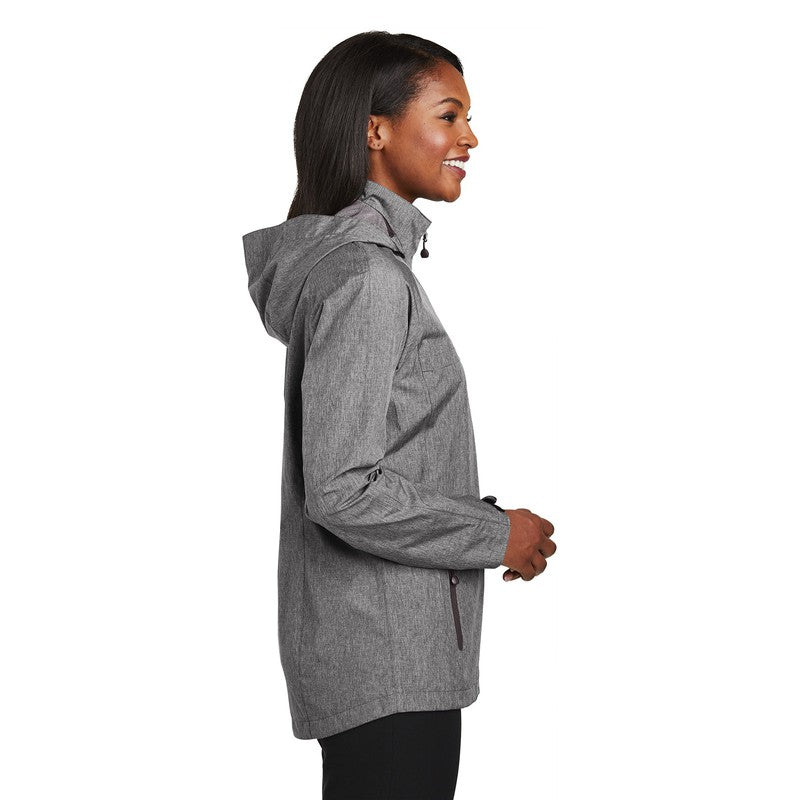 CAPELLA Port Authority® Ladies Torrent Waterproof Jacket - Dark Grey Heather