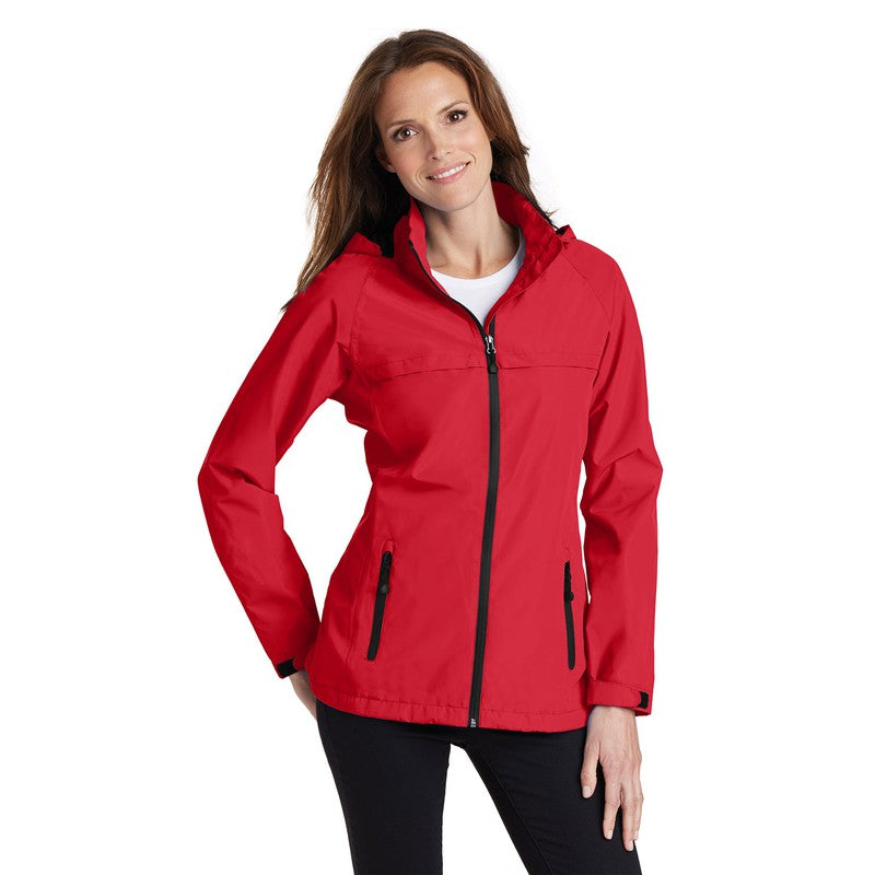 CAPELLA Port Authority® Ladies Torrent Waterproof Jacket - Engine Red