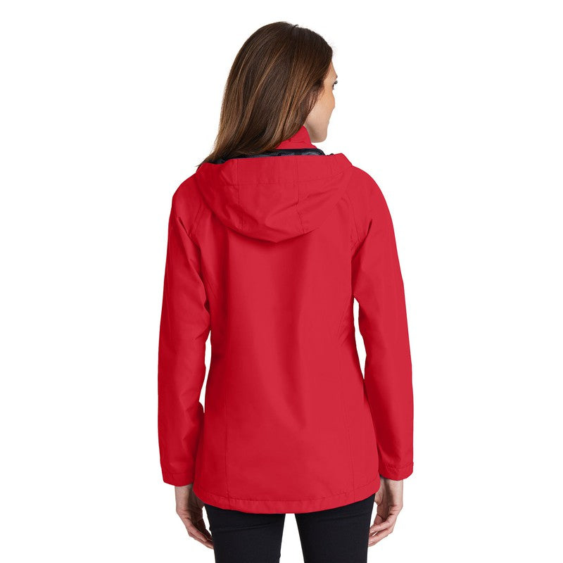 CAPELLA Port Authority® Ladies Torrent Waterproof Jacket - Engine Red