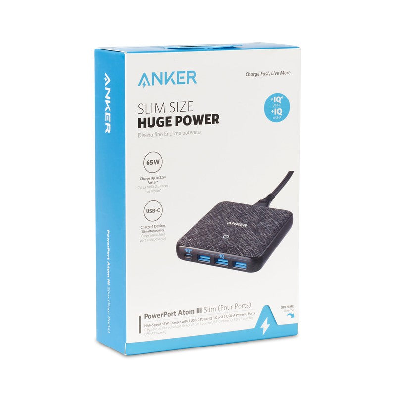 NEW Anker® PowerPort Atom III 4-Port Desktop Charger