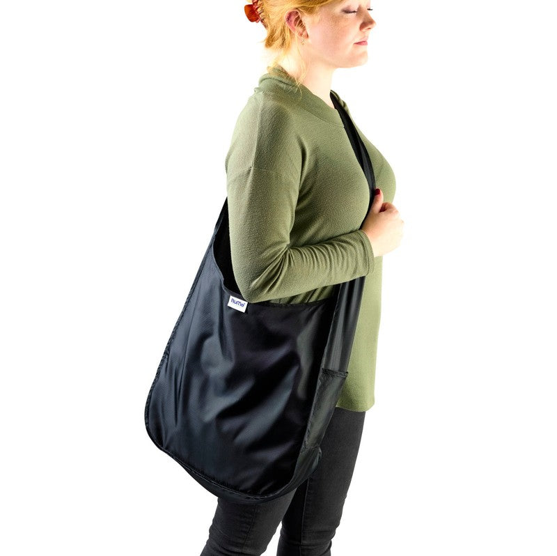 CAPELLA RuMe® Recycled Crossbody Tote - BLACK