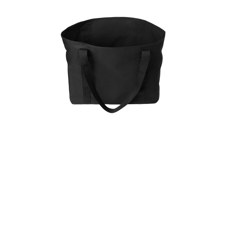 NEW CAPELLA Port Authority® C-FREE® Recycled Tote - BLACK