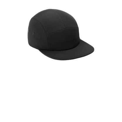 NEW CAPELLA Port Authority® Poly Camper Cap - BLACK