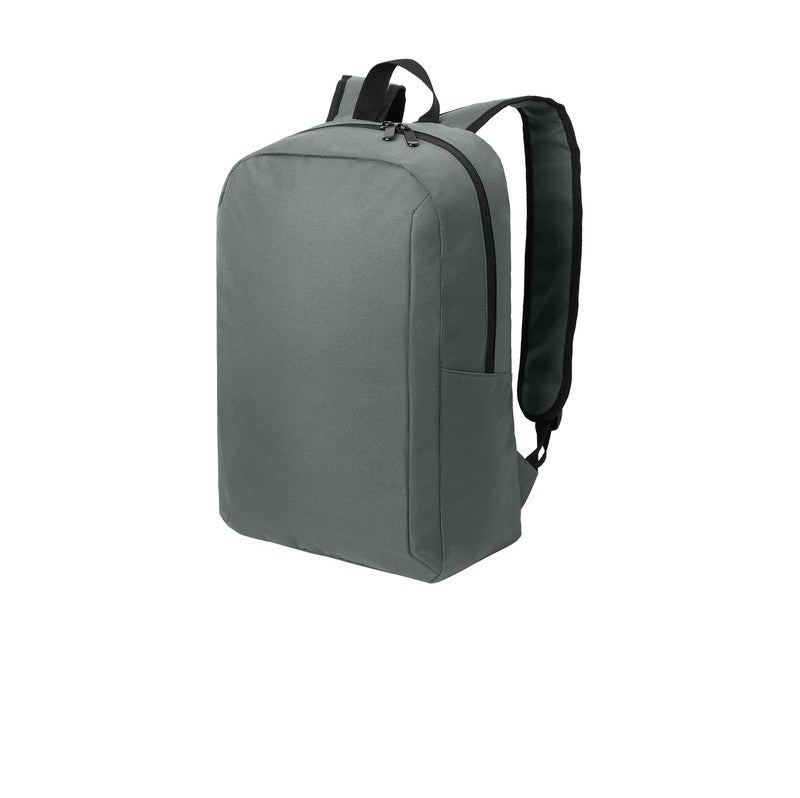 NEW CAPELLA Port Authority® Modern Backpack - Dark Charcoal