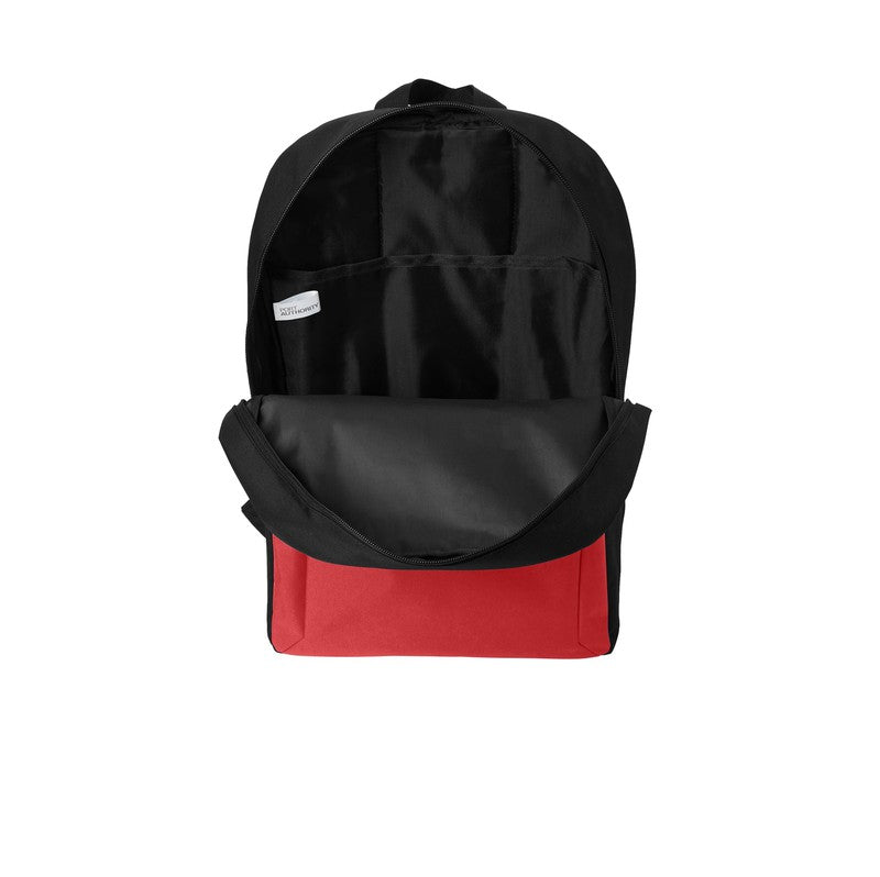 NEW CAPELLA Port Authority® Modern Backpack - Rich Red/ Black