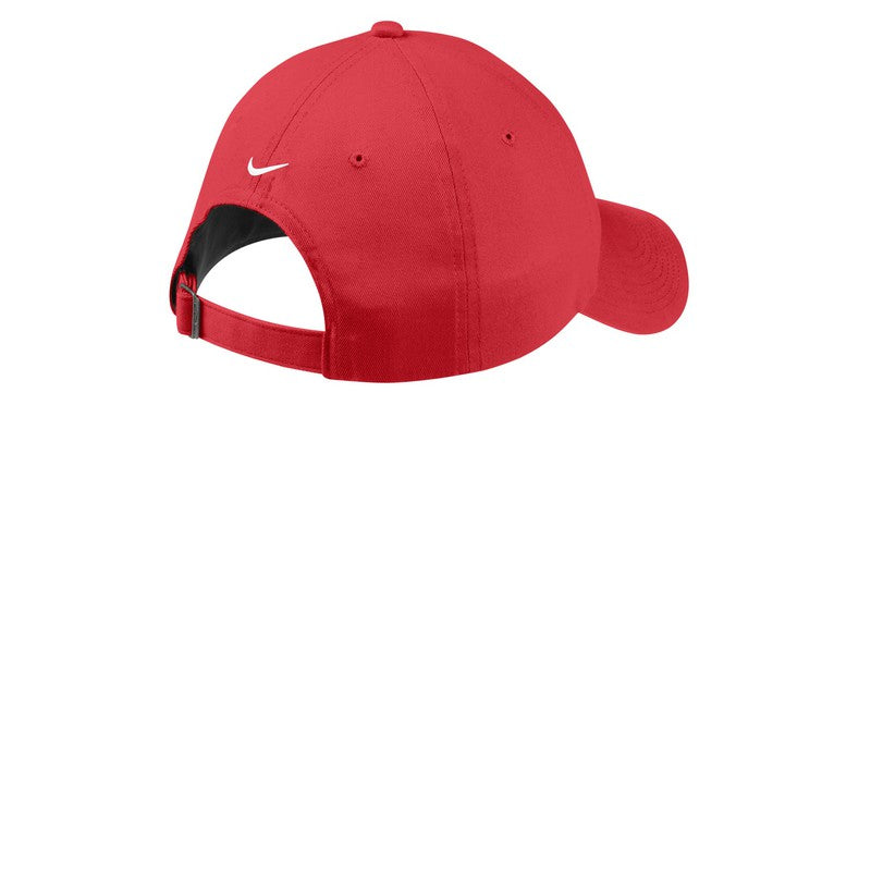 CAPELLA Nike Unstructured Cotton/Poly Twill Cap - GYM RED