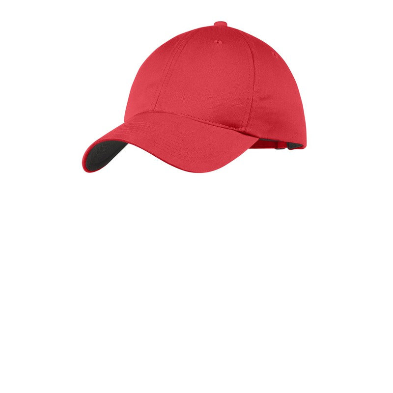 CAPELLA Nike Unstructured Cotton/Poly Twill Cap - GYM RED