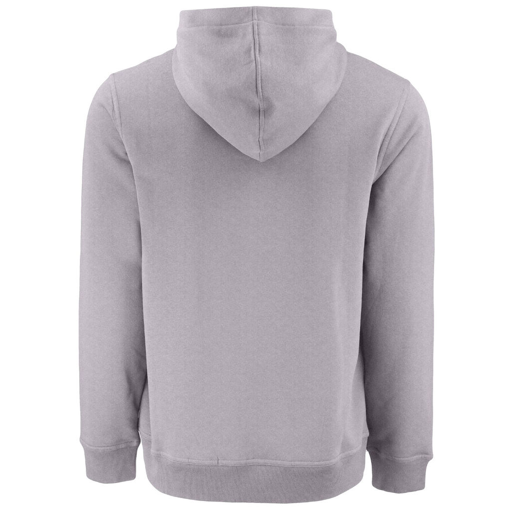 CAPELLA Clique Drive Recycled Unisex Full Zip Hooded Sweatshirt - Grey Melange