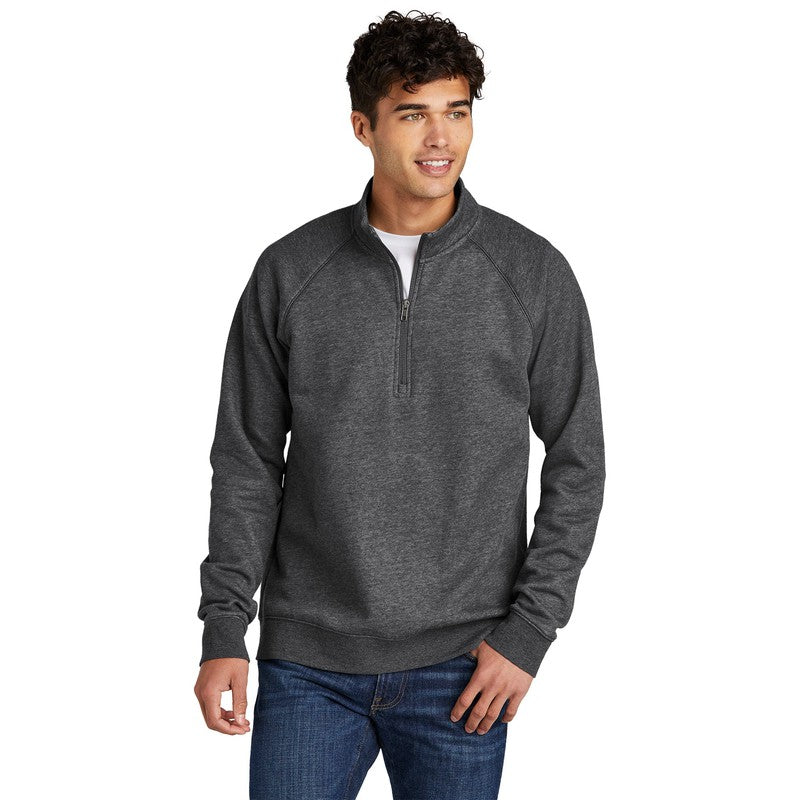 CAPELLA Sport-Tek® Drive Fleece 1/4-Zip Pullover - Graphite Heather