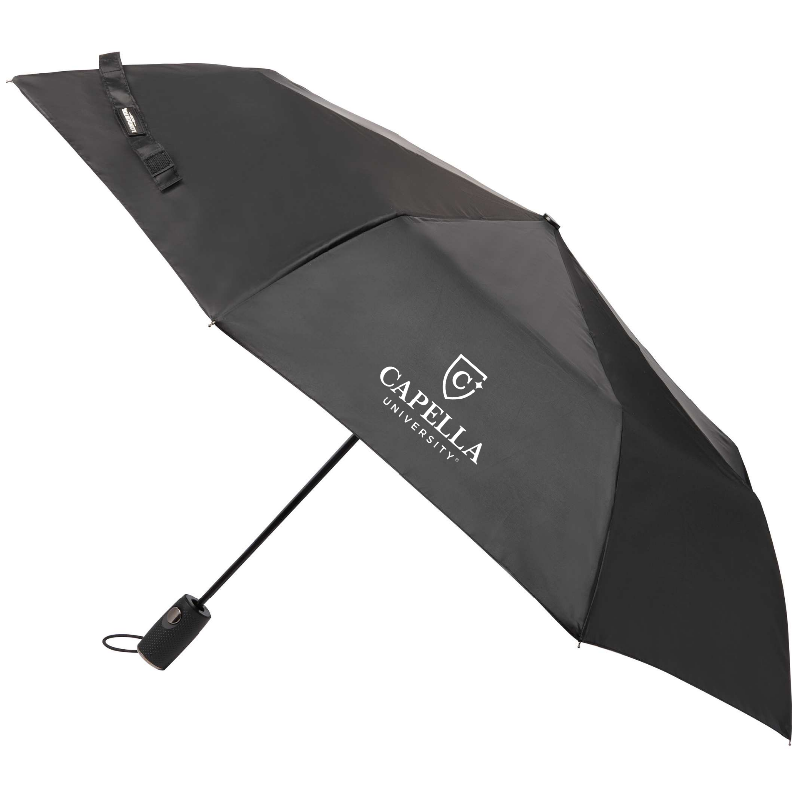 CAPELLA 42" London Fog Automatic Super Mini Umbrella - Black