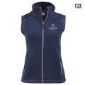 CAPELLA Clique Powder Recycled Fleece Women's Full Zip Vest - Dark Navy
