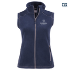CAPELLA Clique Powder Recycled Fleece Women's Full Zip Vest - Dark Navy