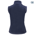 CAPELLA Clique Powder Recycled Fleece Women's Full Zip Vest - Dark Navy