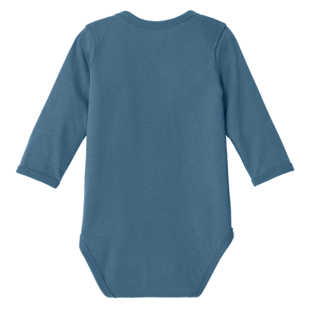CAPELLA Rabbit Skins™ Infant Long Sleeve Jersey Bodysuit - Indigo