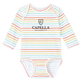 CAPELLA Rabbit Skins™ Infant Long Sleeve Jersey Bodysuit - Rainbow