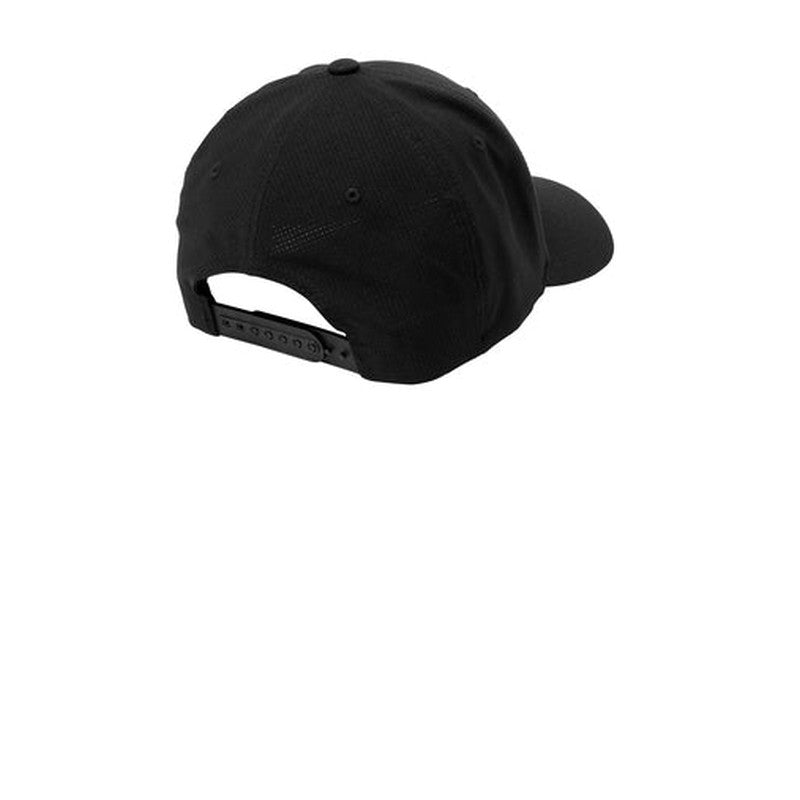 CAPELLA Port Authority ® Flexfit 110 ® Performance Snapback Cap - BLACK