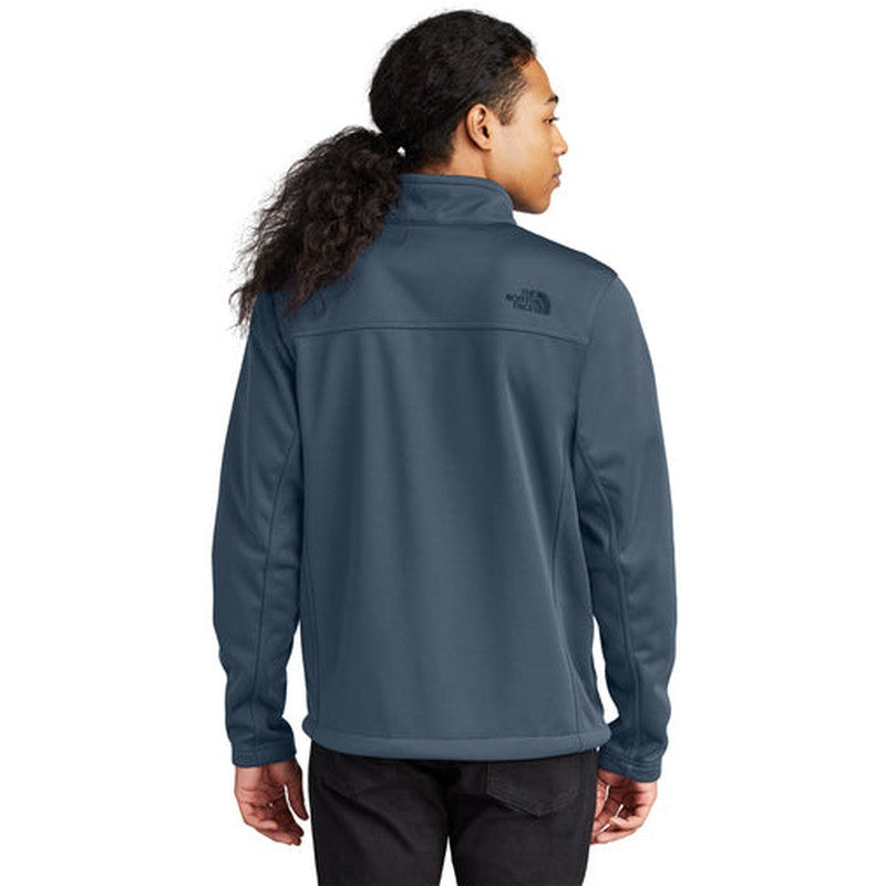 NEW The North Face Chest Logo Ridgewall Soft Shell Jacket - Shady Blue