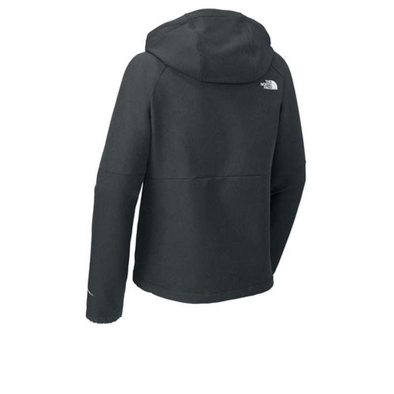 CAPELLA The North Face Ladies Barr Lake Hooded Soft Shell Jacket - Asphalt Grey Dark Heather