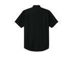 CAPELLA - CornerStone® Short Sleeve Select Ripstop Shirt - Black
