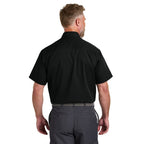CAPELLA - CornerStone® Short Sleeve Select Ripstop Shirt - Black
