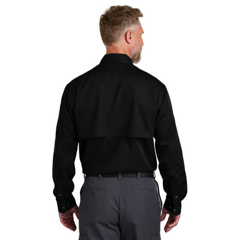 CAPELLA - CornerStone® Long Sleeve Select Tactical Shirt - Black
