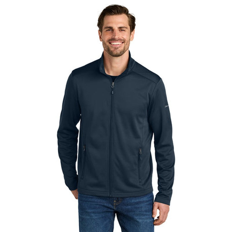 NEW CAPELLA - Eddie Bauer® Smooth Mid Layer Fleece Full-Zip - River Blue Navy