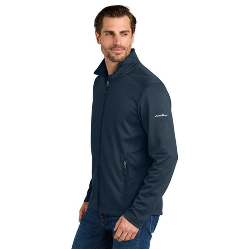 NEW CAPELLA - Eddie Bauer® Smooth Mid Layer Fleece Full-Zip - River Blue Navy