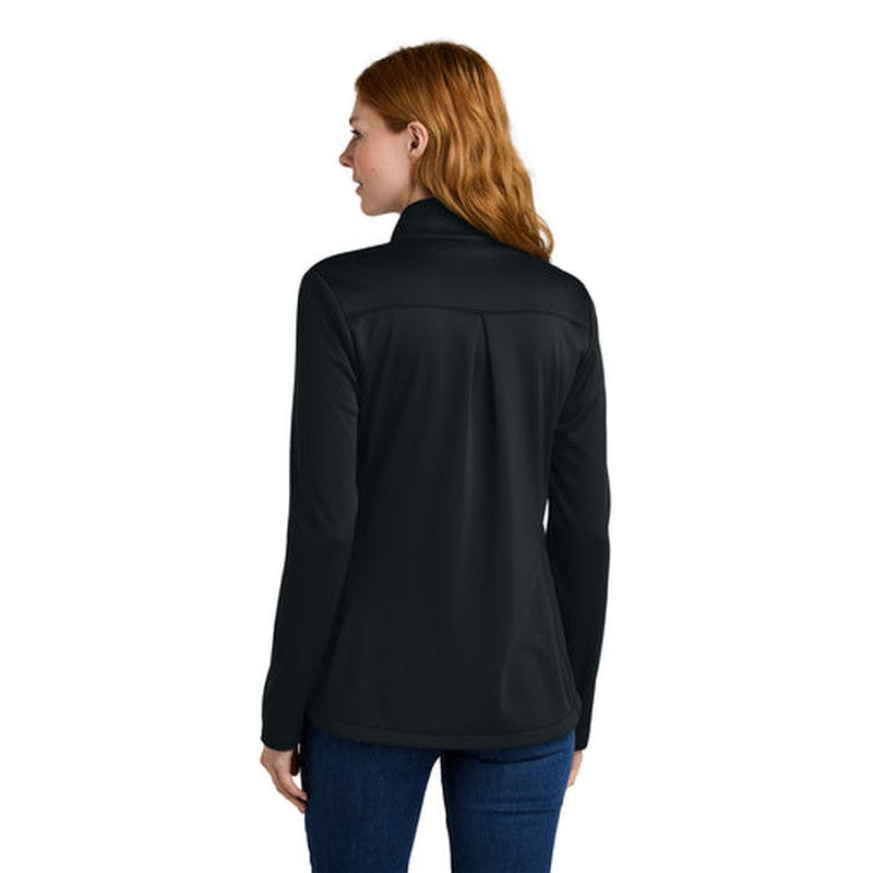 NEW CAPELLA - Eddie Bauer® Women’s Smooth Mid Layer Fleece Full-Zip - Black