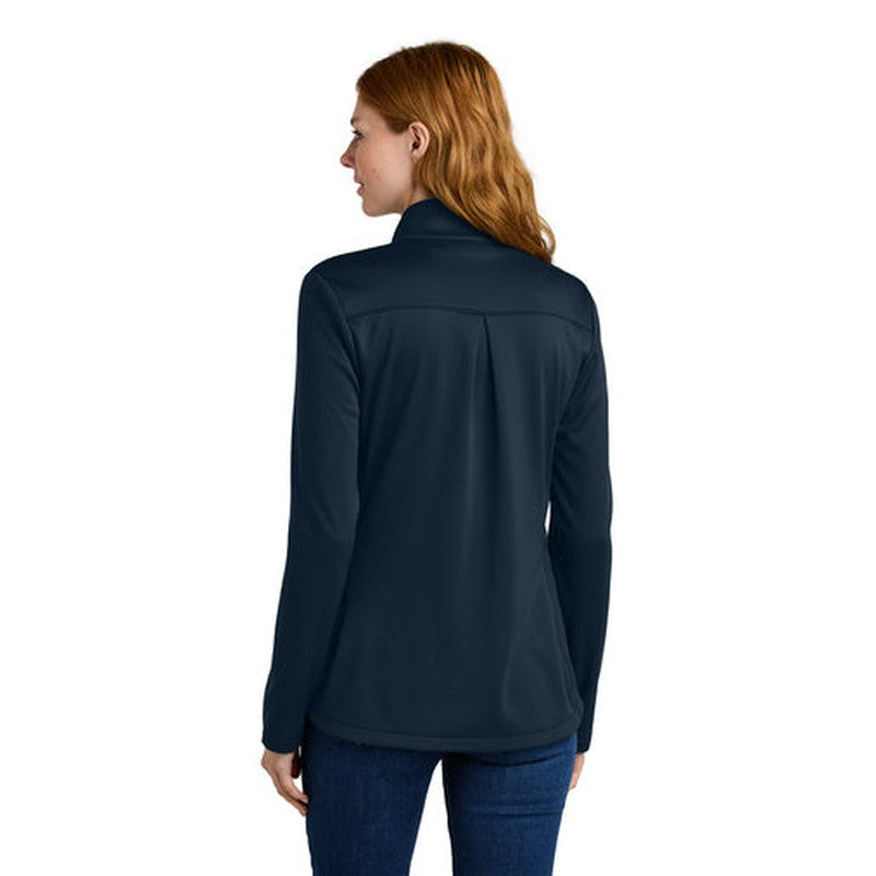 NEW CAPELLA - Eddie Bauer® Women’s Smooth Mid Layer Fleece Full-Zip - River Blue Navy