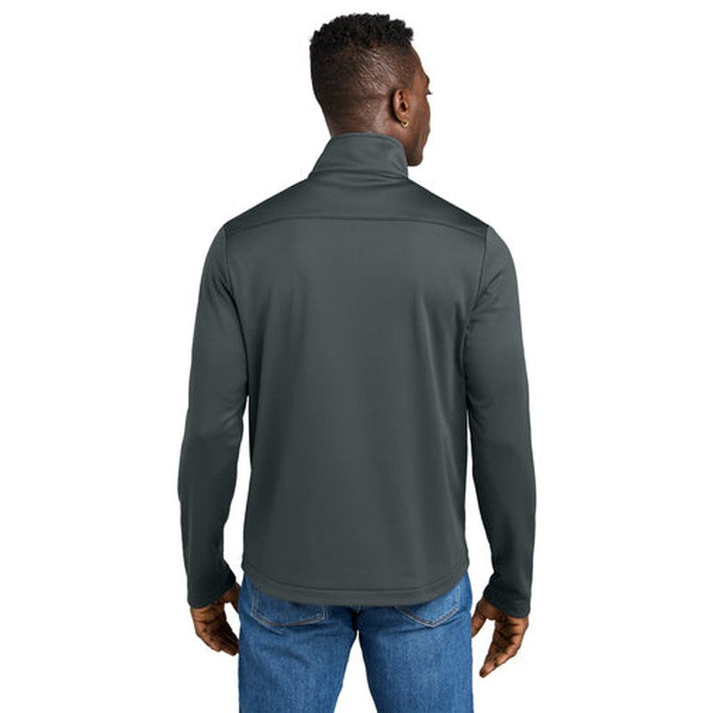 NEW CAPELLA - Eddie Bauer® Smooth Mid Layer Fleece 1/2-Zip - Iron Gate