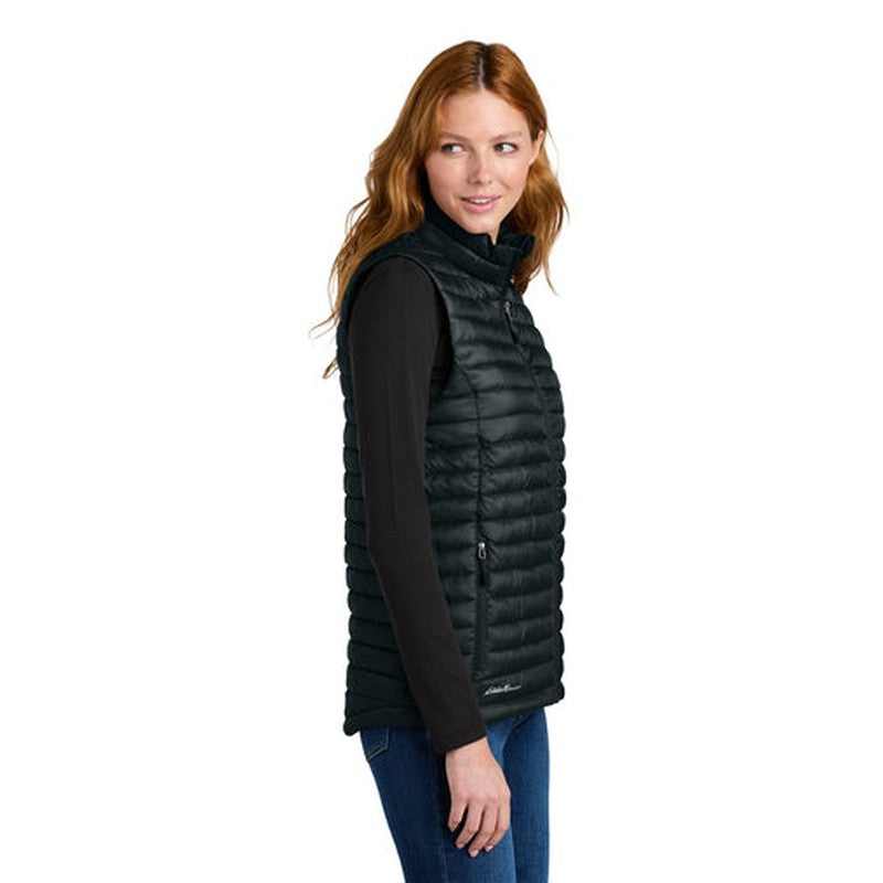 CAPELLA - Eddie Bauer® Women's Packable Quilted Vest - Black