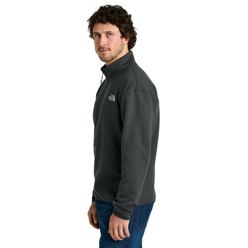 NEW CAPELLA The North Face® Double-Knit 1/2-Zip Fleece - Asphalt Grey