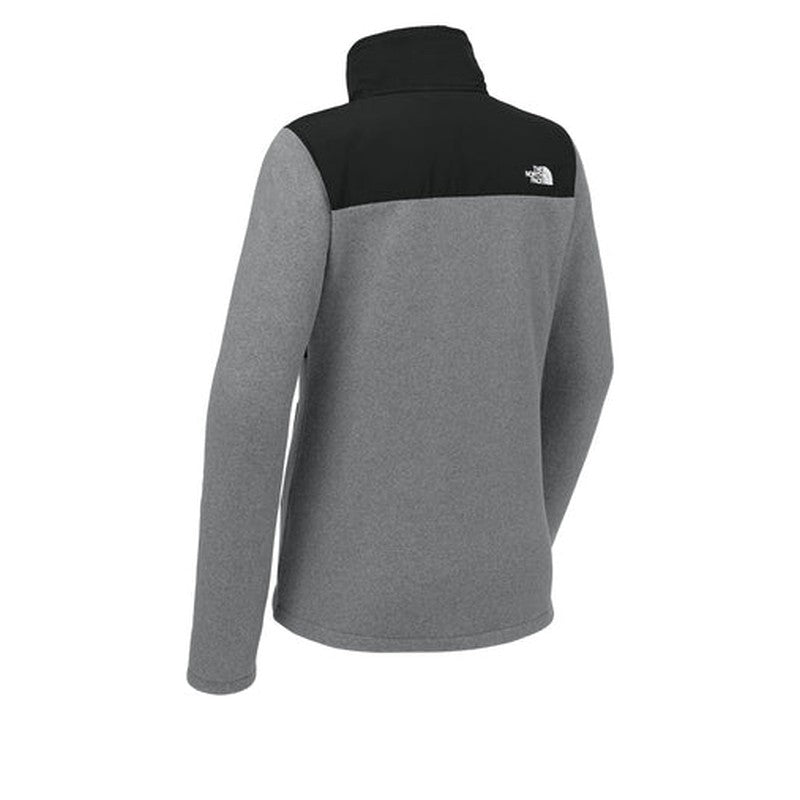 CAPELLA The North Face® Women’s Highest Peak Full-Zip Fleece Jacket - TNF Medium Grey Heather/TNF Black